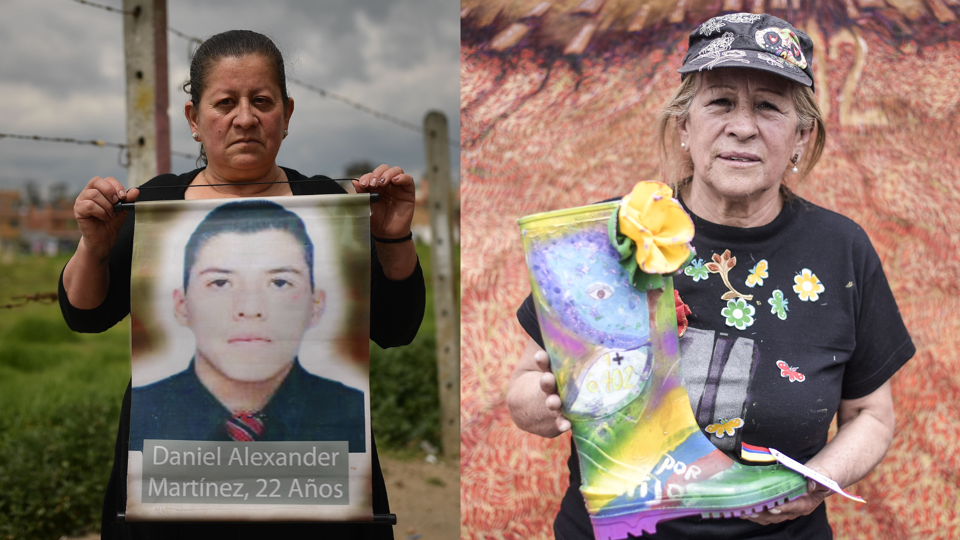 ‘Falsos positivos’: El camino de dos madres de Soacha para encontrar sus hijos