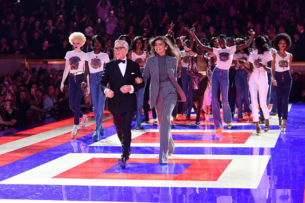 Las celebridades que asistieron a la nueva colección de Zendaya para Tommy Hilfiger