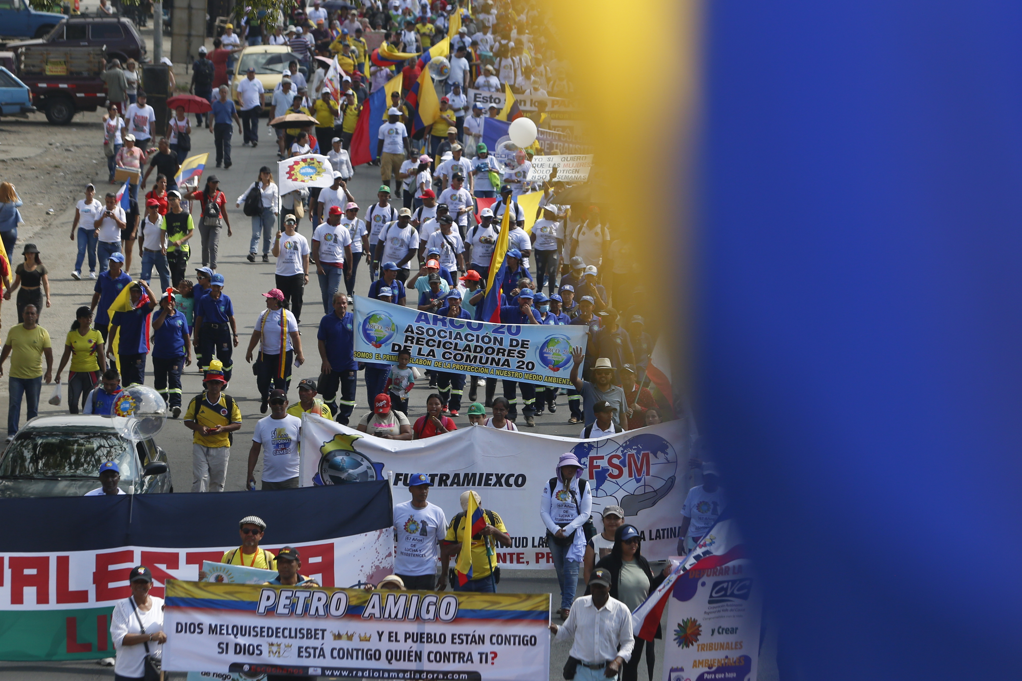 Marchas 1 de mayo: así fue la jornada en Medellín, Cali y otras ciudades