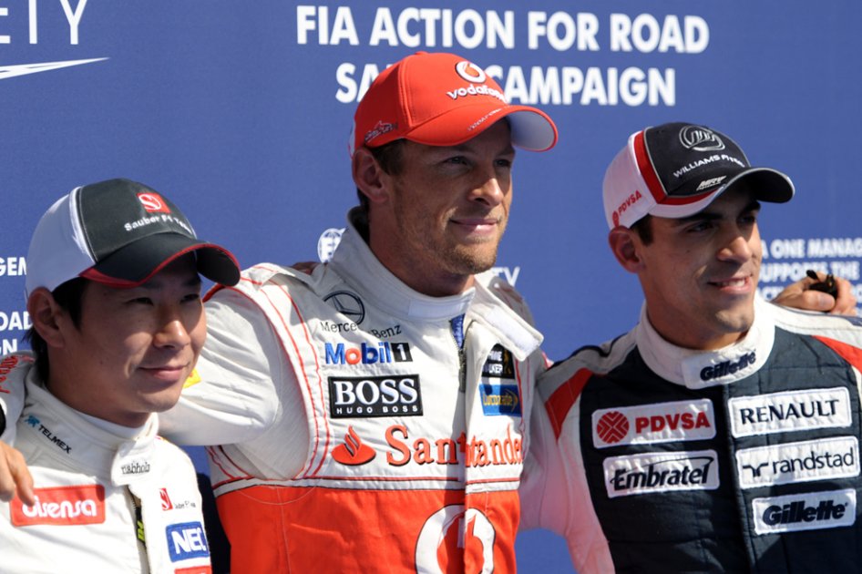 Jenson Button saldrá desde la ‘pole’ en Spa-Francorchamps