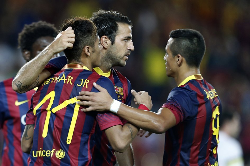 Barcelona dio cátedra y venció 8-0 al Santos