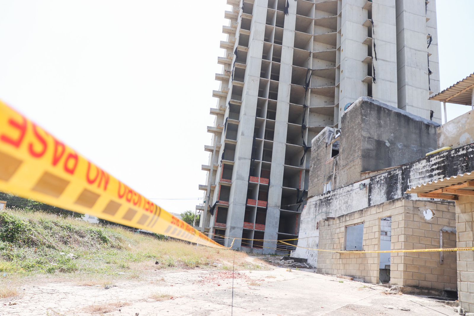 Demolición de Aquarela en Cartagena