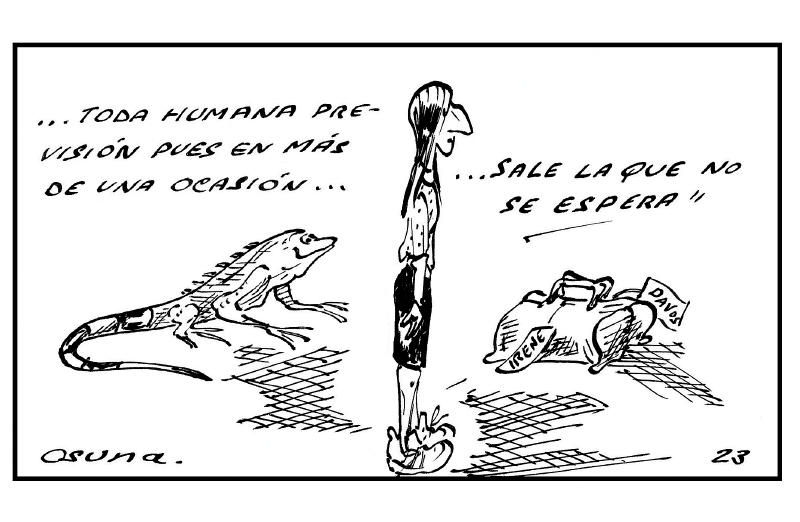 “Es flaca sobremanera”