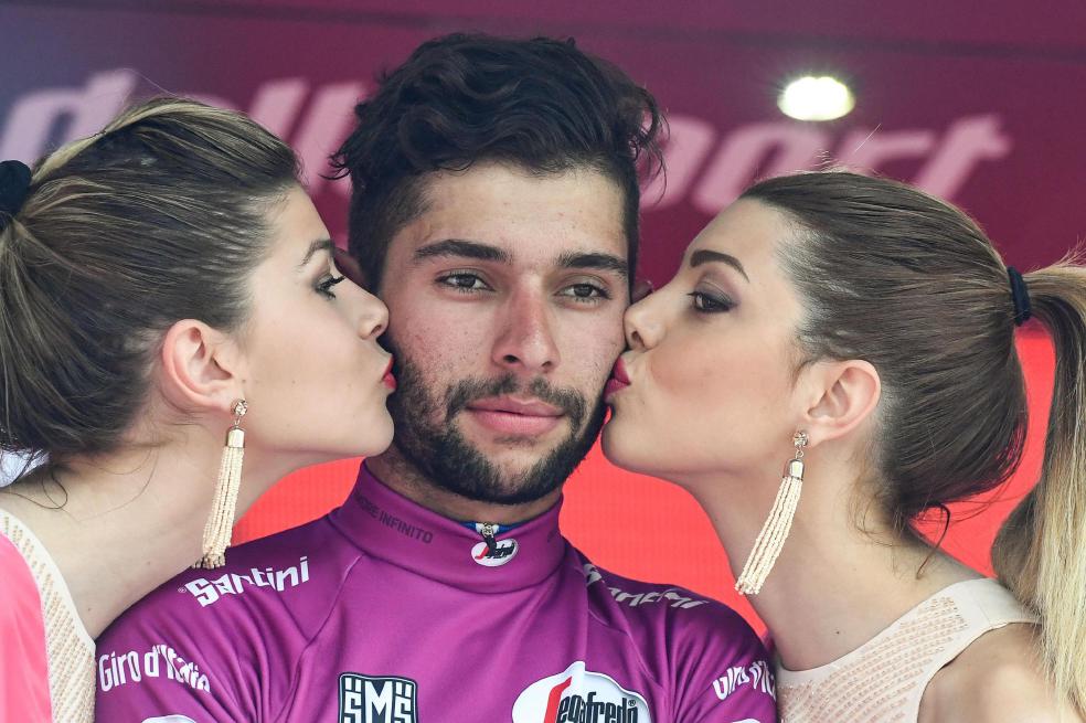 Fernando Gaviria, ciclista colombiano. 