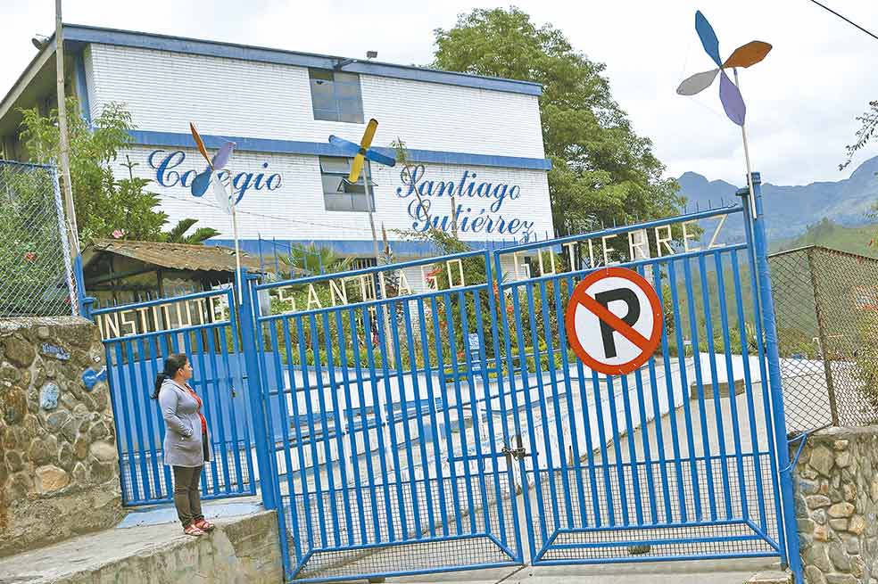 Un colegio en el caso Interbolsa