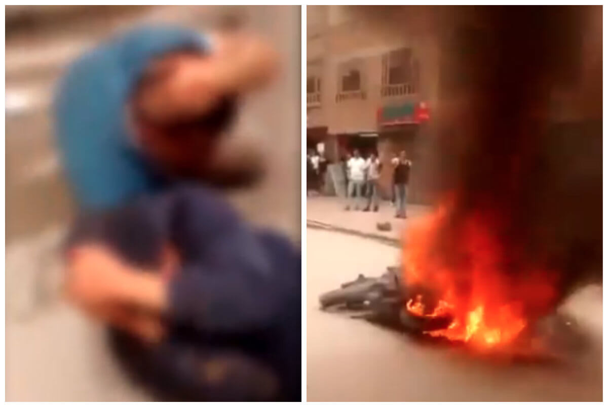 Comunidad golpeó y desvistió a presuntos delincuentes en el suroccidente de Bogotá