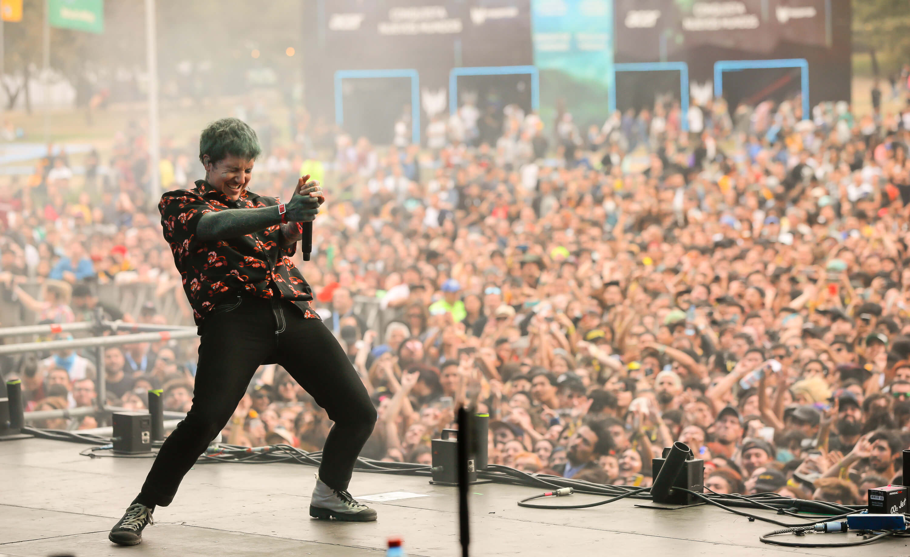 Mensajes sociales, los protagonistas del segundo día del Lollapalooza Chile