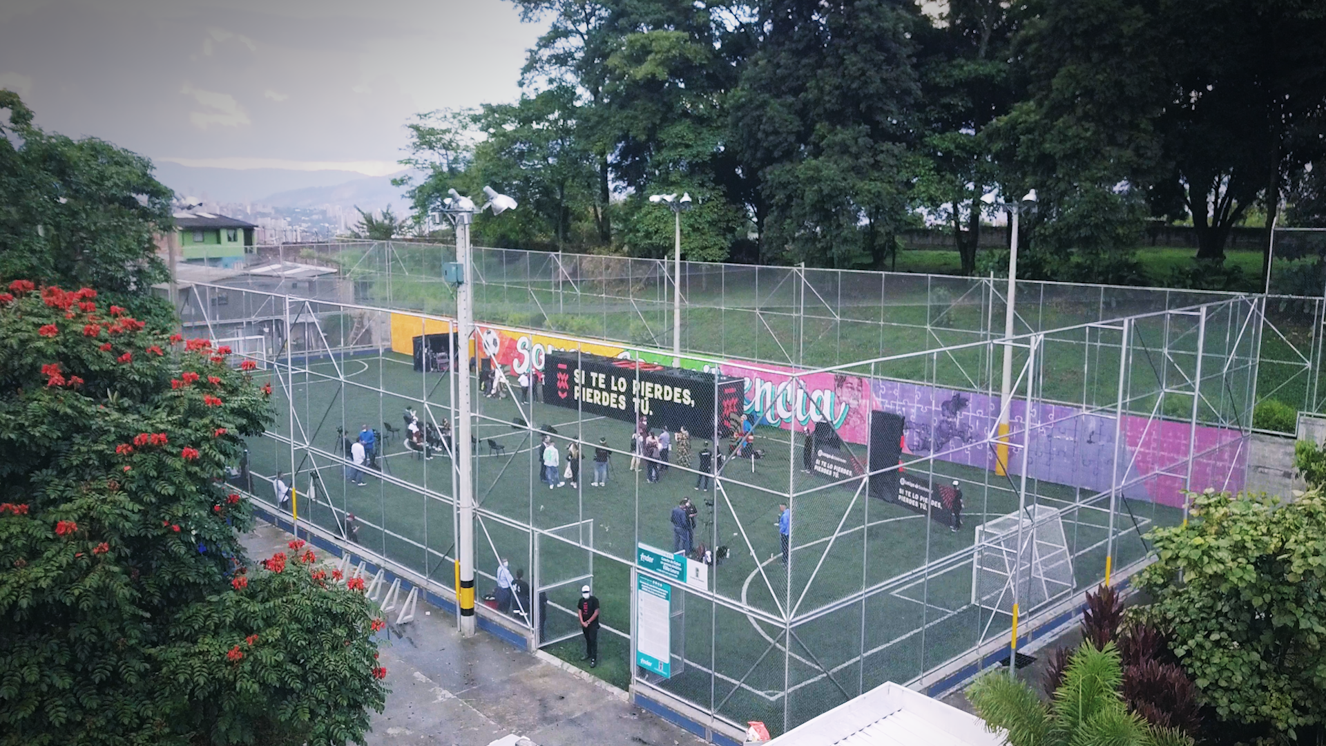 ¿Qué relación tienen LaLiga de España y la Comuna 13 de Medellín?