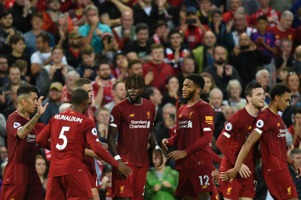 Liverpool debutó en la Premier con goleada sobre Norwich City