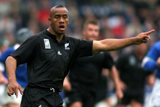 Jonah Lomu, exjugador de Rugby de Nueva Zelanda. Foto: AFP