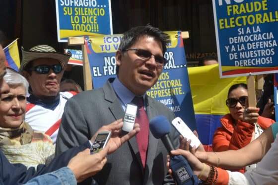 Zoilo Nieto, exgerente de campaña de Marta Lucía Ramírez en el exterior.