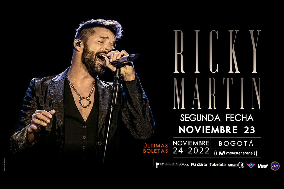 ¿Ricky Martin cantaría con Sebastián Yatra en su concierto de Bogotá?