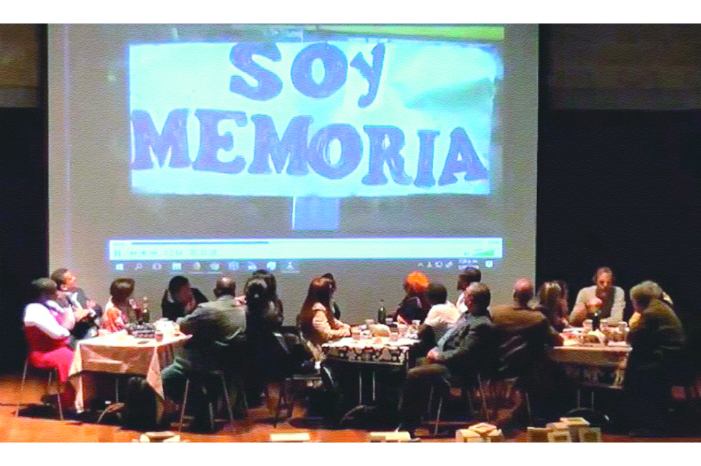 Pie de foto: En la Universidad de los Andes, en Bogotá, se hizo también un lanzamiento de la Universidad de la Paz. / Archivo particular
