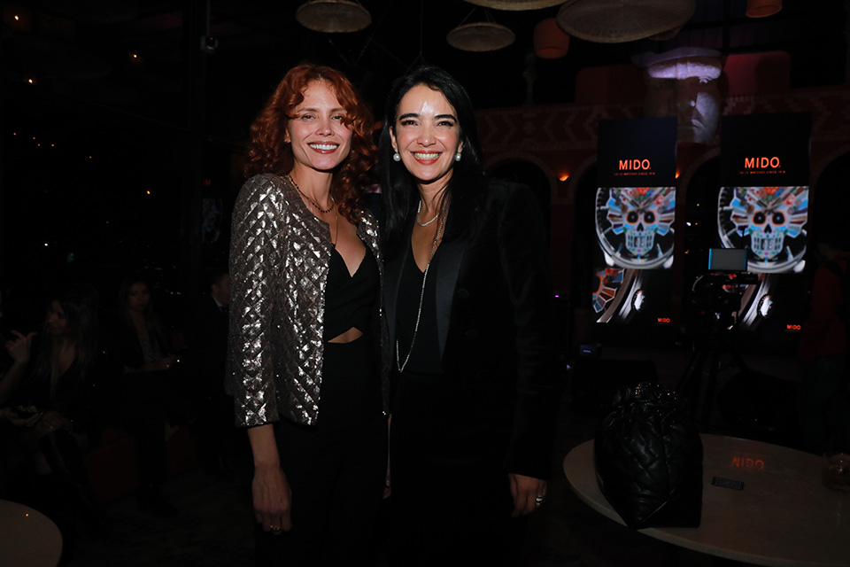 Carolina Sepúlveda y la doctora Fernanda Hernández