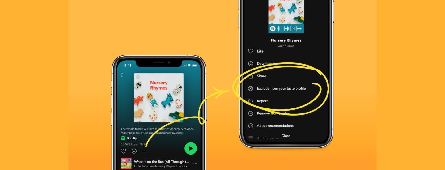 ¿Por qué Spotify permitirá excluir listas de reproducción del perfil de gustos?