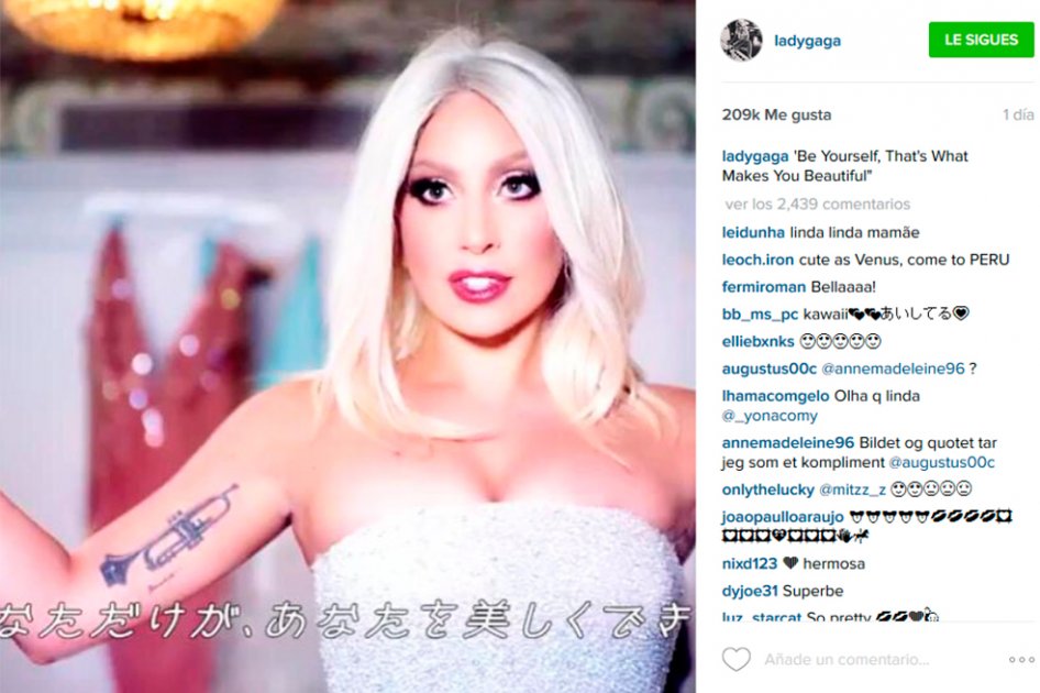 Lady Gaga, contratada para redifinir el concepto de belleza
