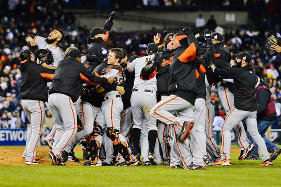 Gigantes de San Francisco, campeón de la Serie Mundial
