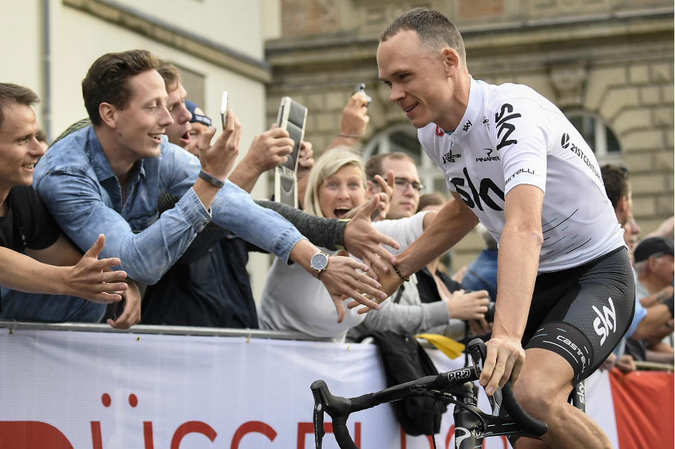 A un día del Tour, Chris Froome renovó hasta el 2020 con el Sky