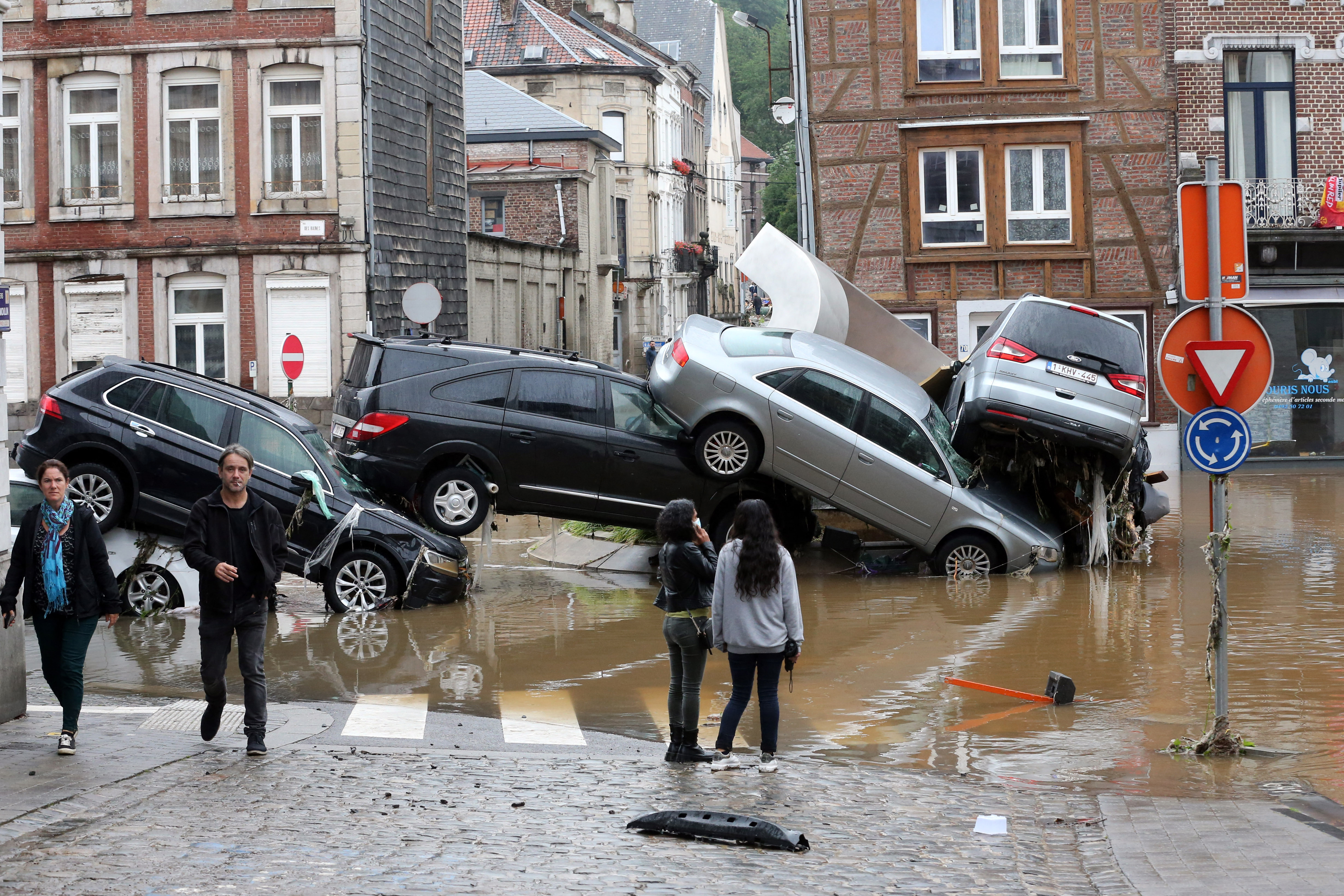 Cambio climático aumentó la intensidad de las inundaciones en Alemania y Bélgica