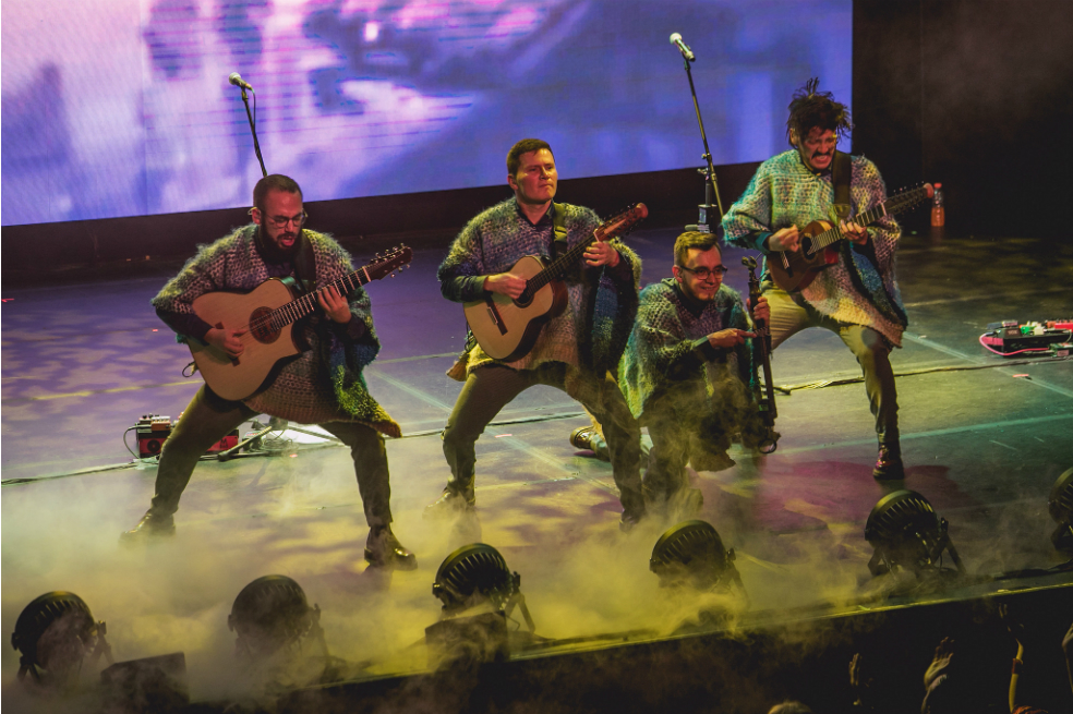 «Los Rolling Ruanas, nuevos sonidos de la montaña»