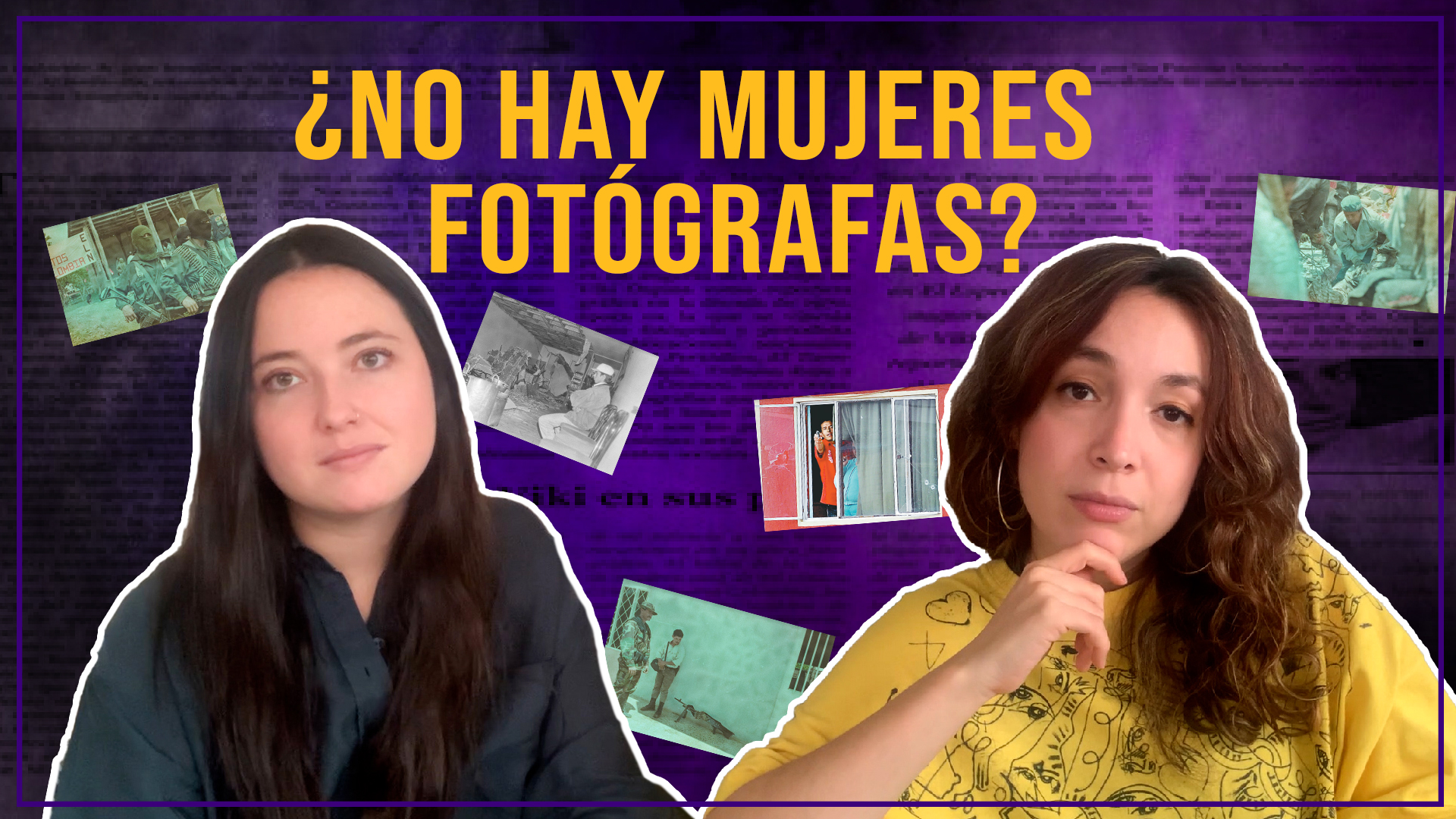 El Espectador, Noticias Uno, CMI: ¿No hay fotógrafas o no quieren contratarlas?