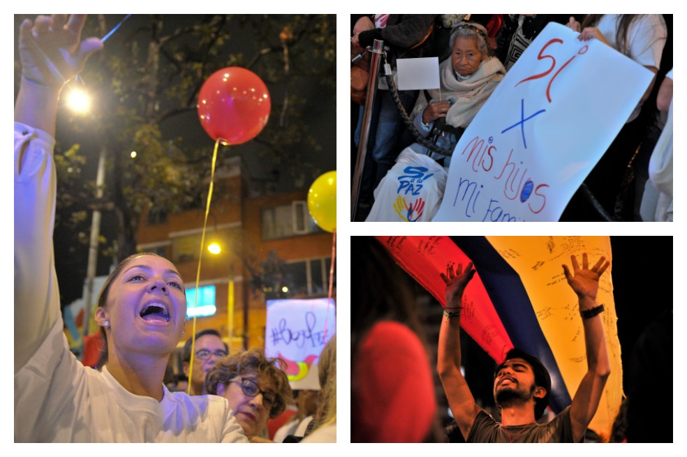 En Bogotá se celebró el anuncio de la paz en el Parque de los Hippies