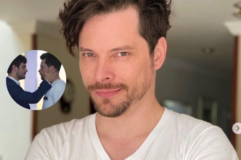 Julián Trujillo de la Casa de los Famosos se besó con otro hombre en famosa novela