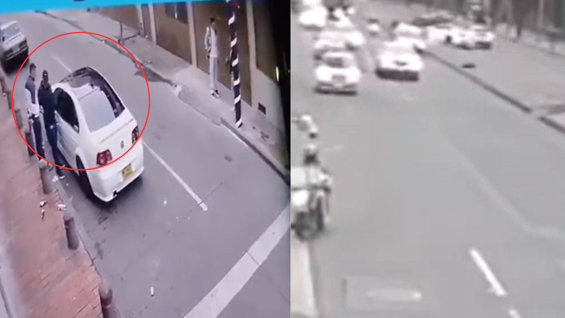 Video muestra al conductor que causó accidente fatal en la Mutis, previo al choque