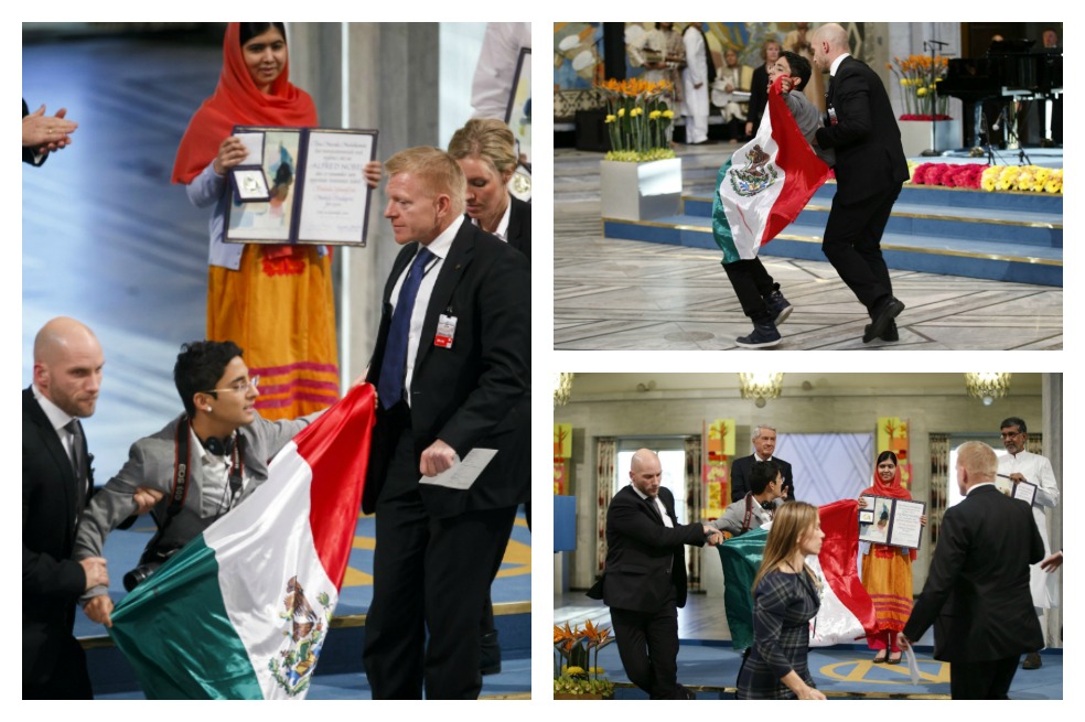 El ‘intruso’ de México que interrumpió el Nobel de la Paz