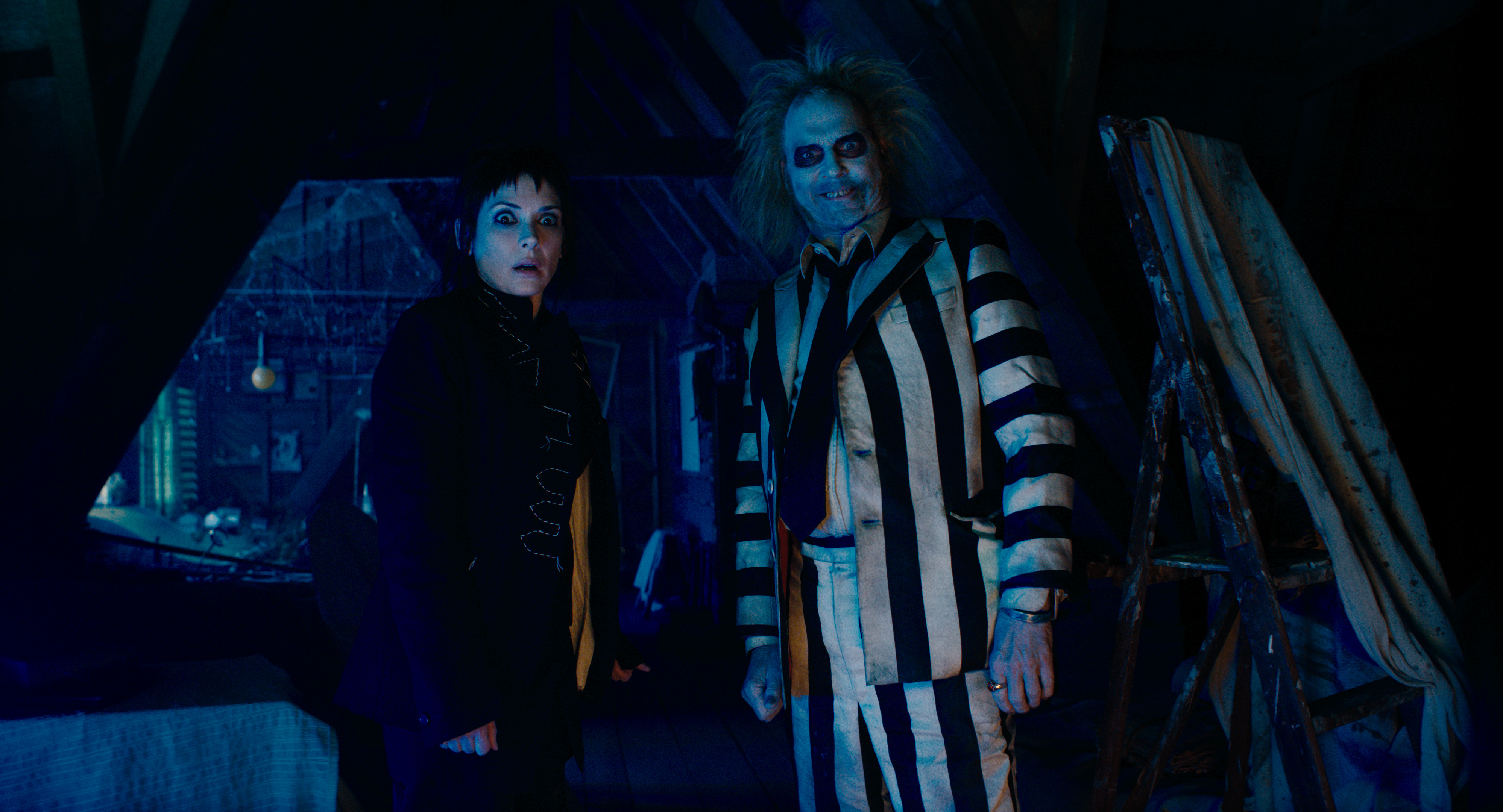'Beetlejuice Beetlejuice' - Michael Keaton y Winona Ryder