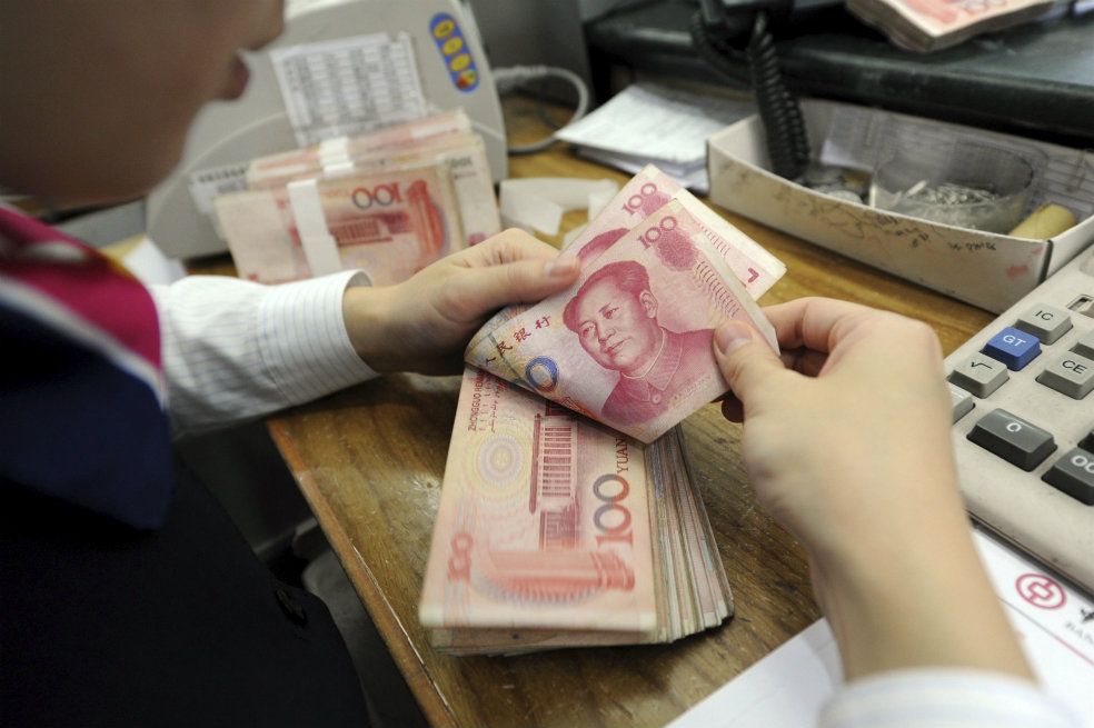 China enfrenta escasez de dinero