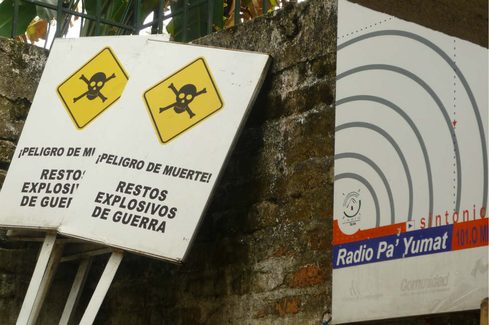 Radio indígena del Cauca, oprimida