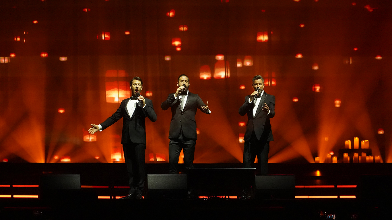 Concierto de Il Divo en Bogotá.