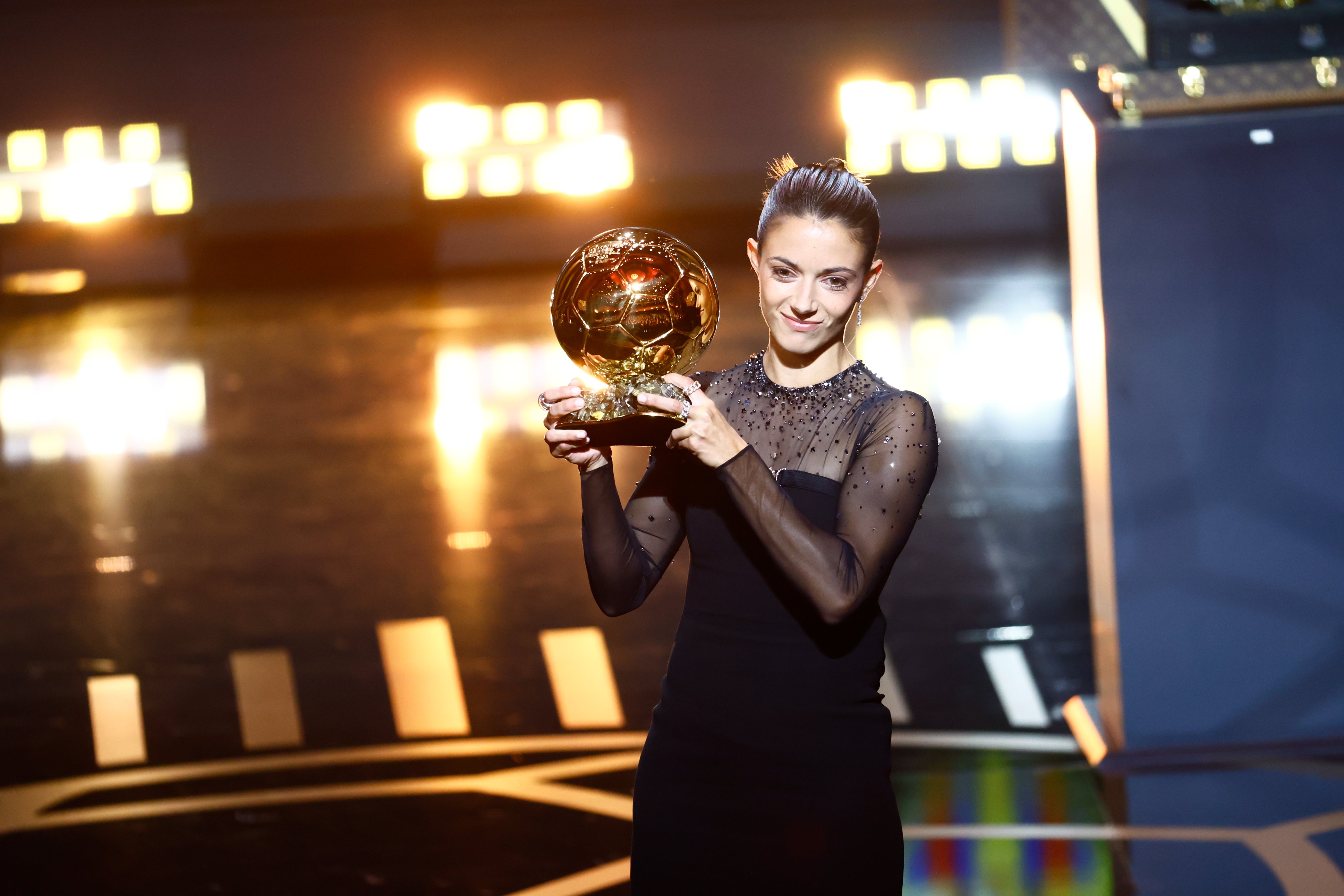 Aitana Bonmatí, ganadora del Balón de Oro femenino 2023