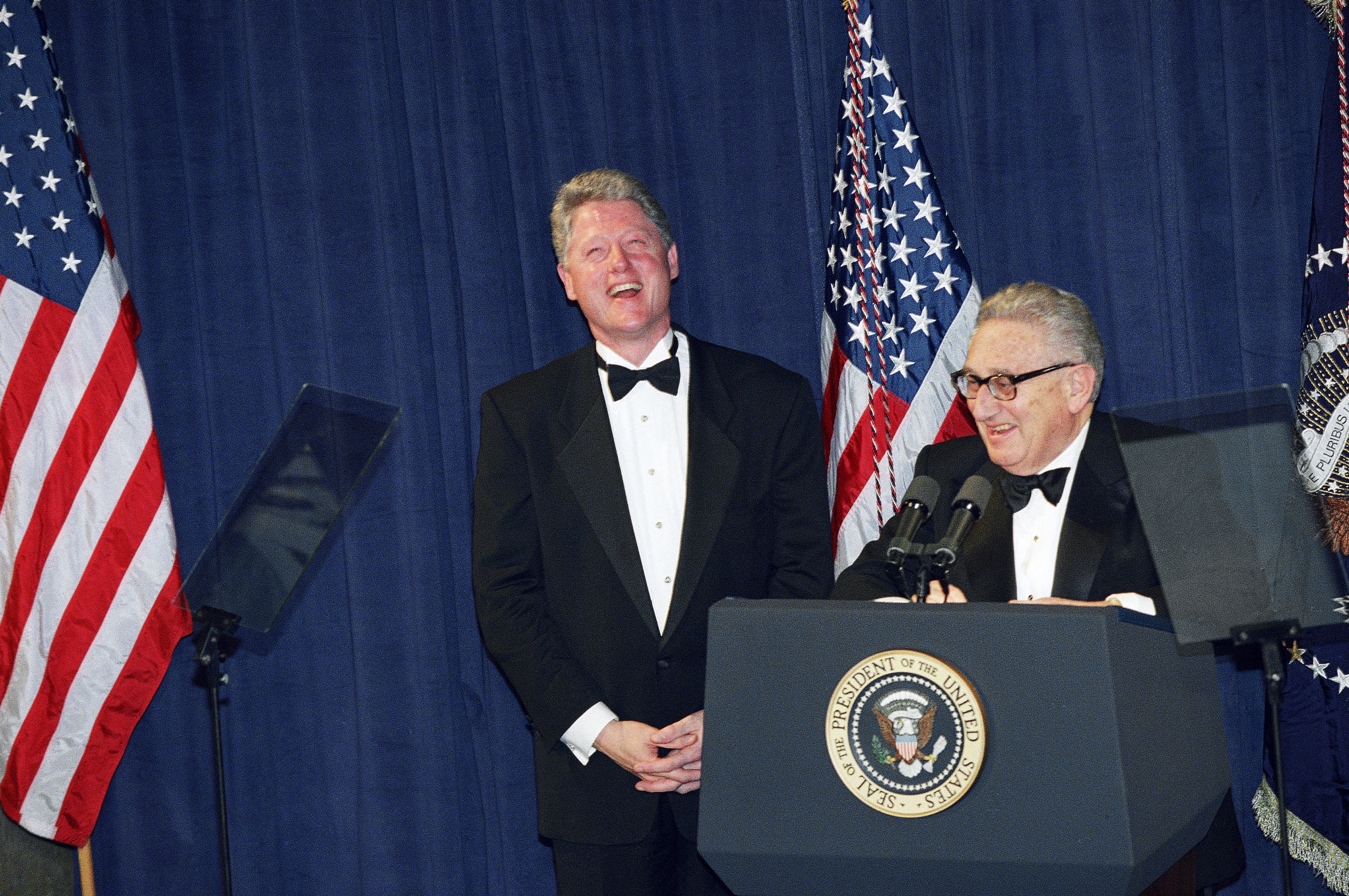 Henry Kissinger y personalidades del mundo