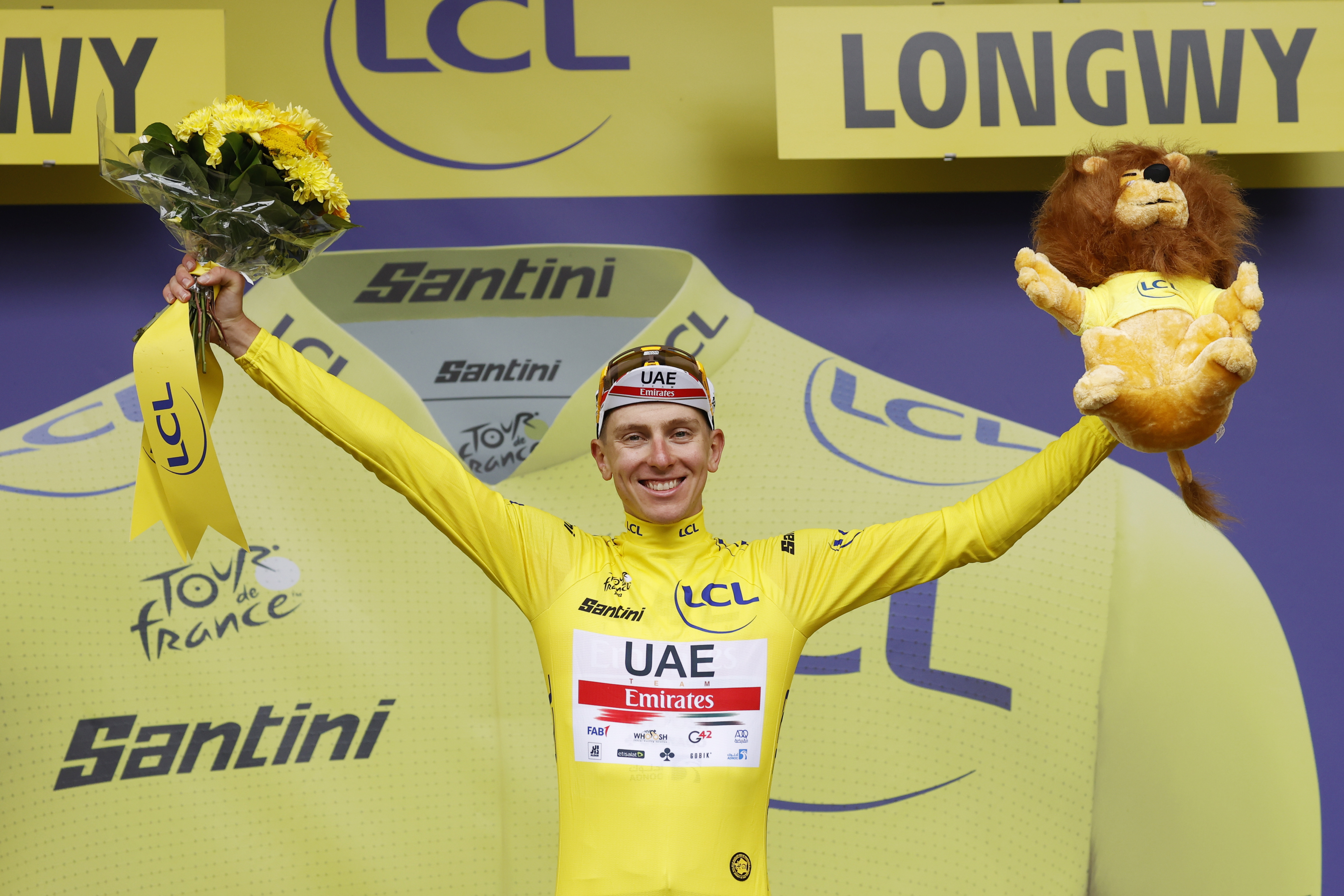 Pogacar, líder del Tour de Francia: “Echaba de menos vestirme de amarillo”