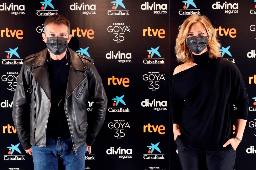 Los nominados asistirán a la gala de los Goya de forma virtual