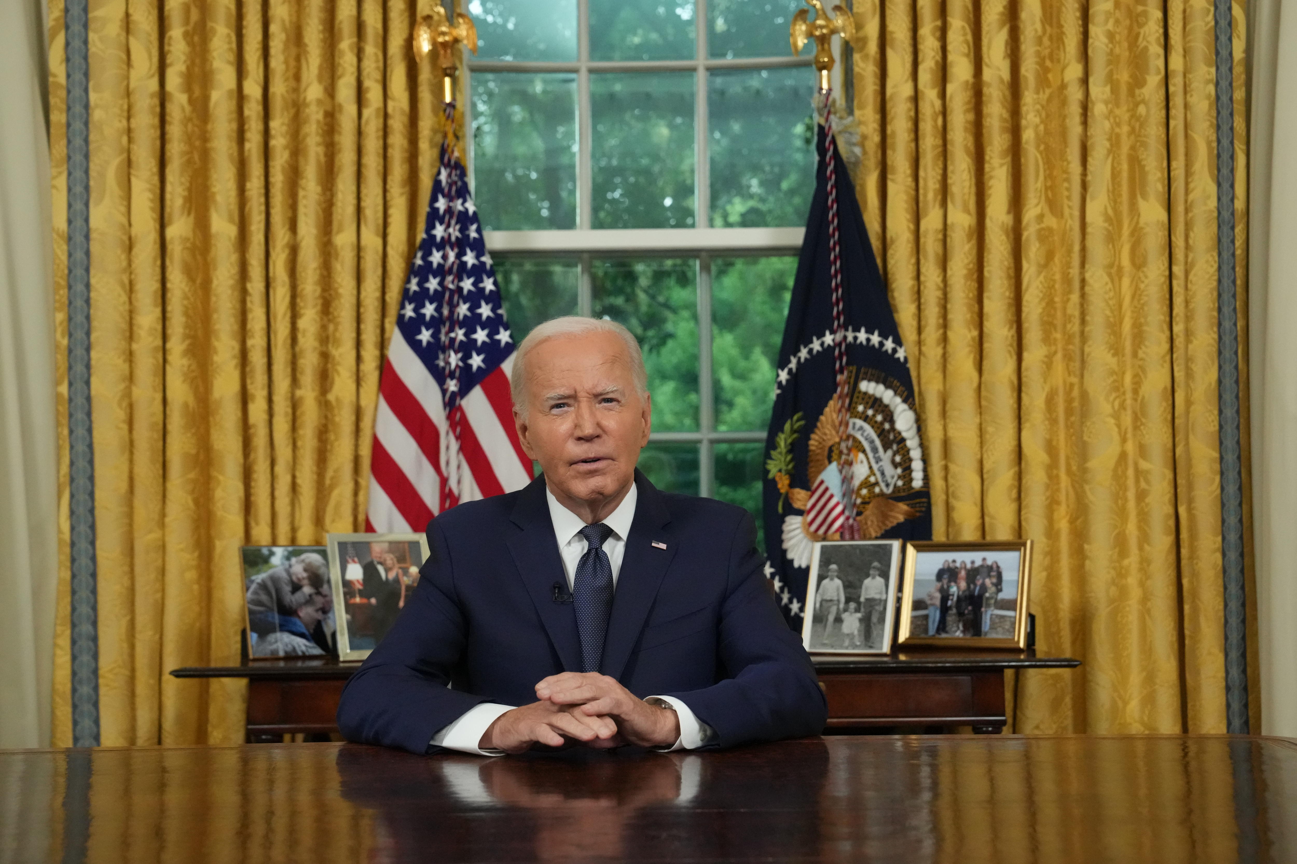 Resolver diferencias “en las urnas, no con balas”: Biden por atentado contra Trump