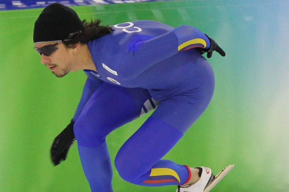 Pedro Causil, el patinador olímpico de Colombia