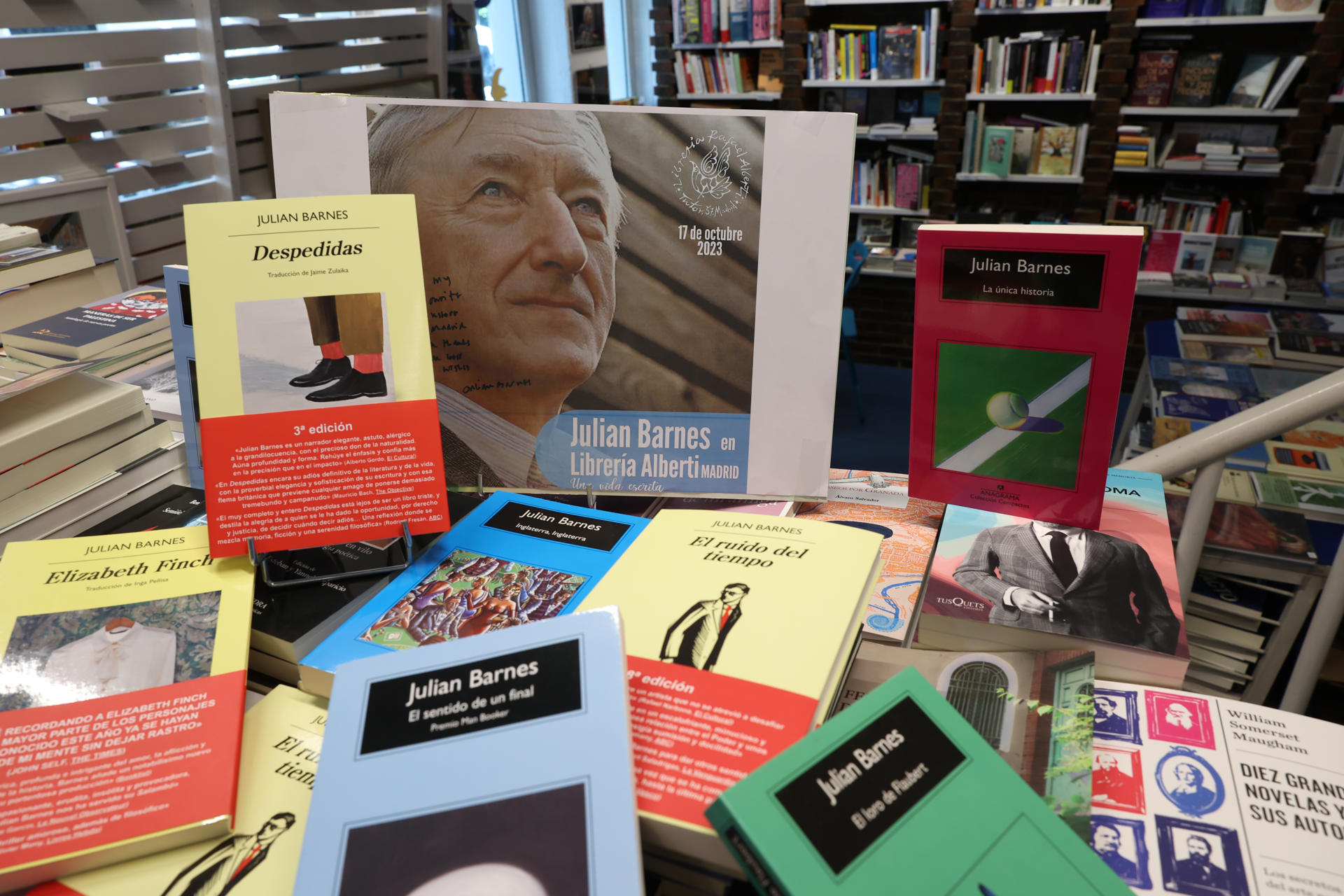 Empiece a leer “Mis cambios de opinión”, del escritor Julian Barnes, premiado esta semana