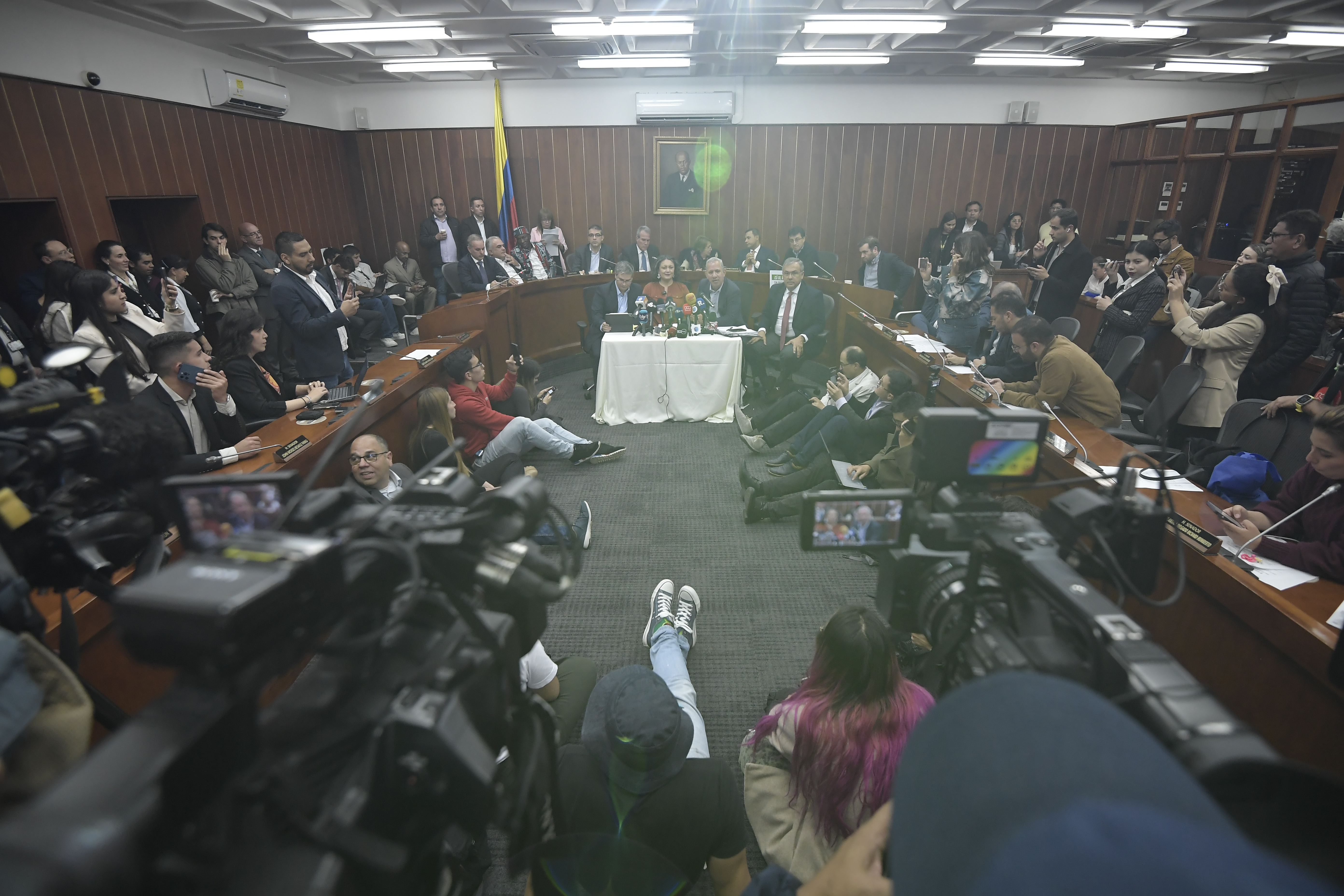 Radicación de la ponencia mayoritaria de la reforma laboral en la Comisión Cuarta del Senado.