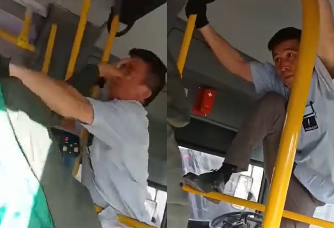 Caso de intolerancia terminó en brutal agresión por parte de conductor del Sitp