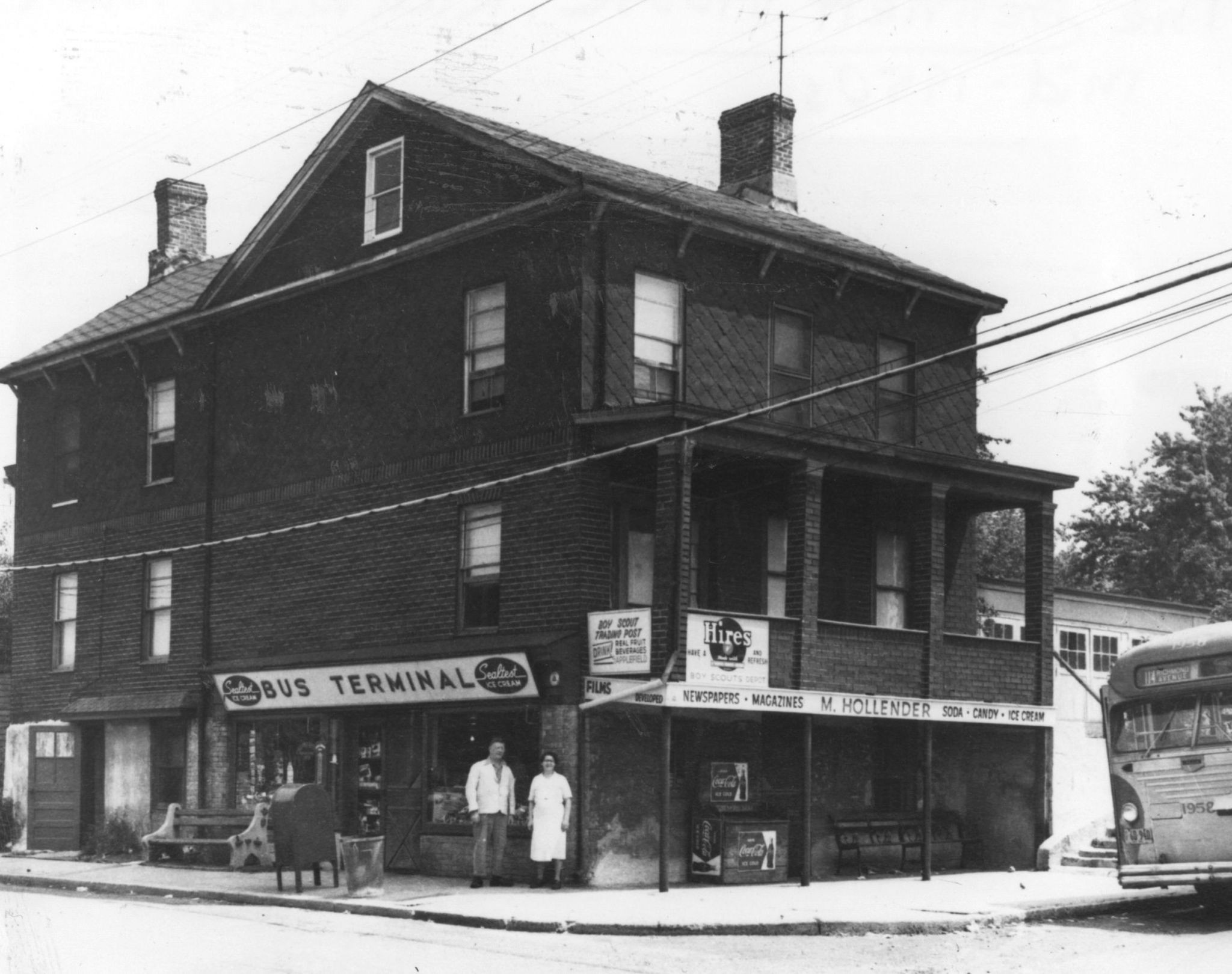 Main Street Coffee durante los años ‘50