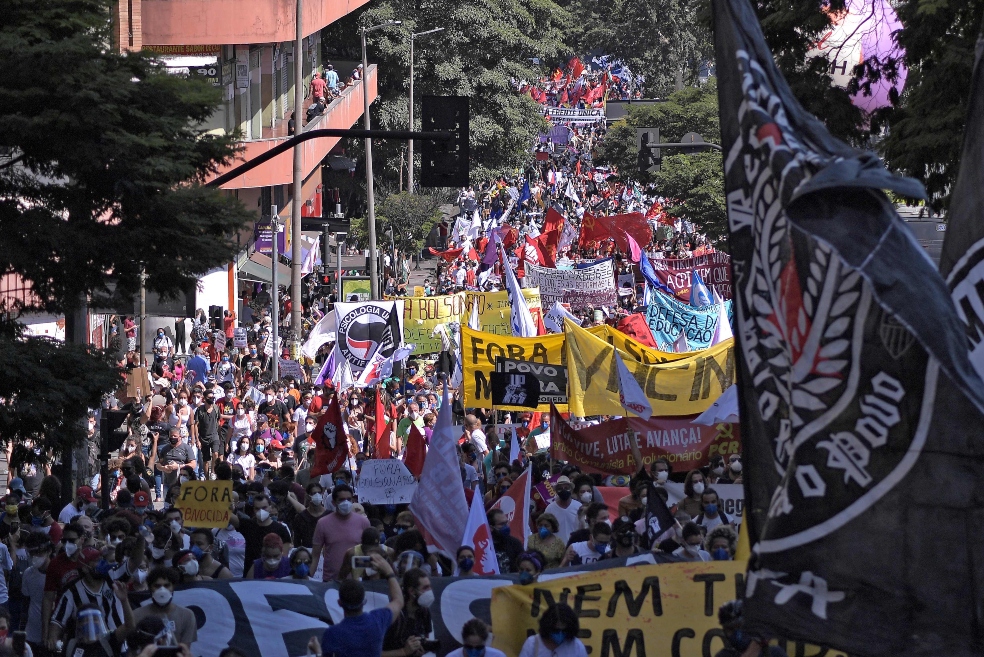 Bolsonaro protestas 2021