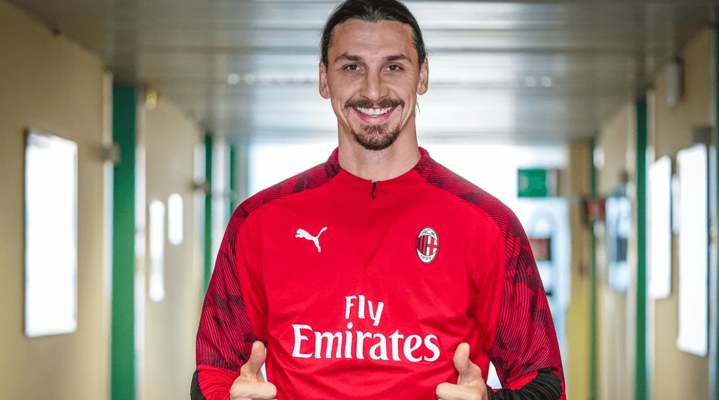 Zlatan Ibrahimovic regresó a la Serie A