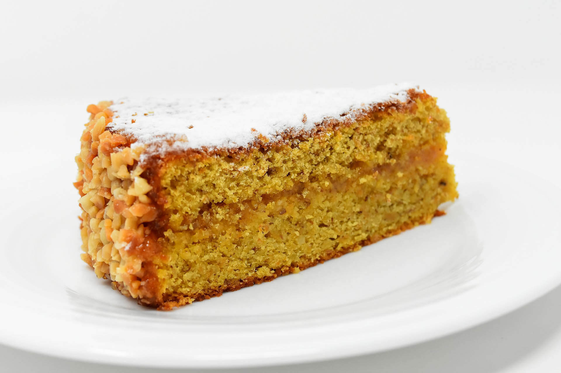 Torta de zanahoria con yogurt y especias