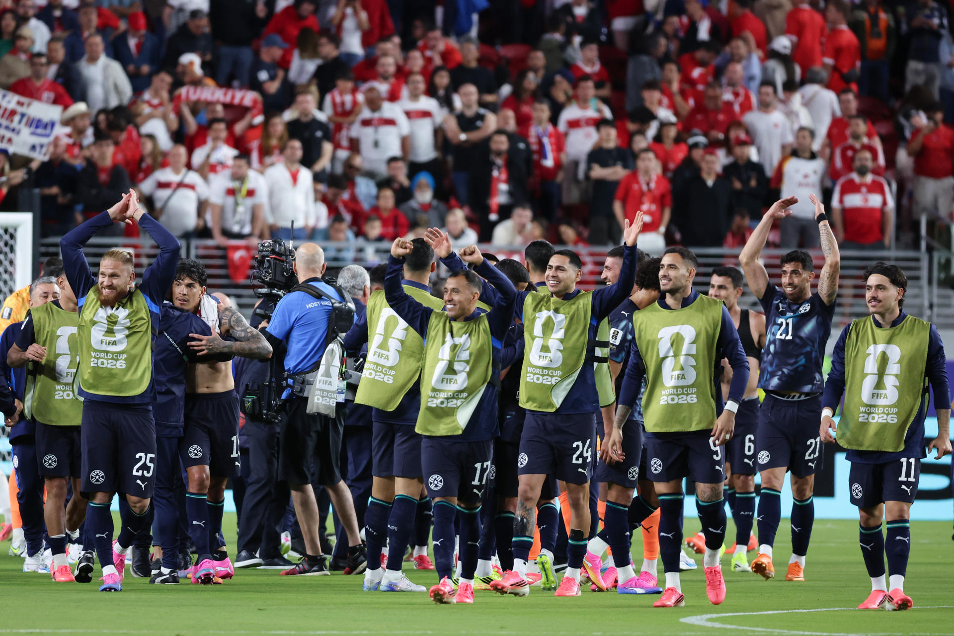 Paraguay, a pura garra y corazón, le ganó 1-0 a Turquía: resumen, gol y jugadas polémicas