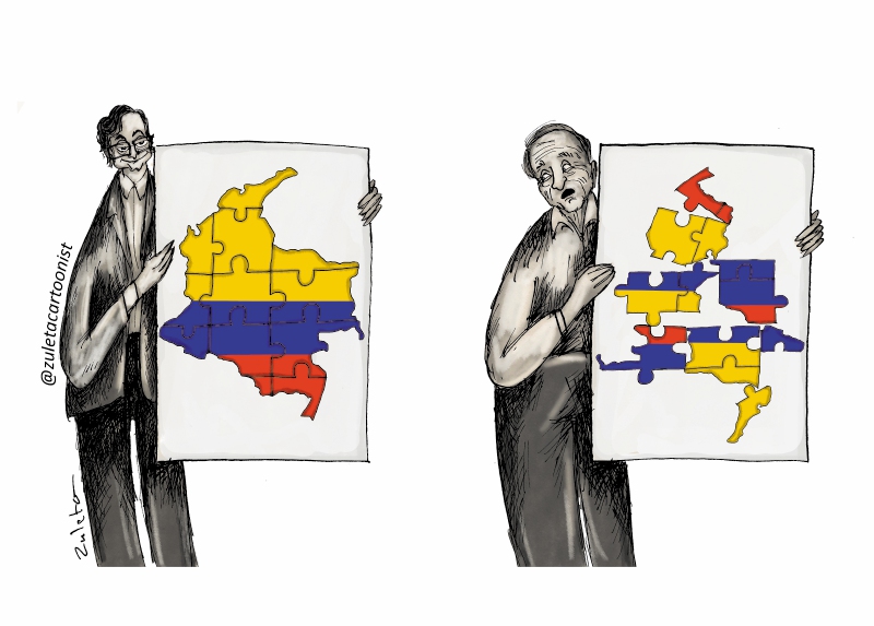 Las dos Colombias