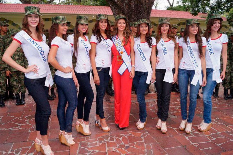 Neiva recibió a las candidatas a Señorita Colombia