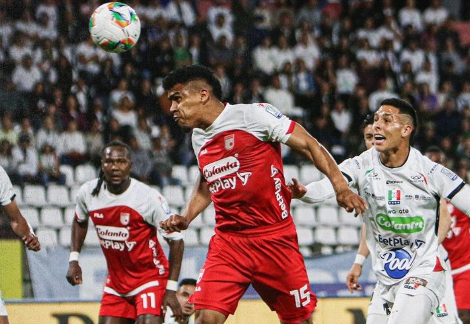 Santa Fe sufrió, pero venció 2-1 a Once Caldas de visitante en la Liga BetPlay